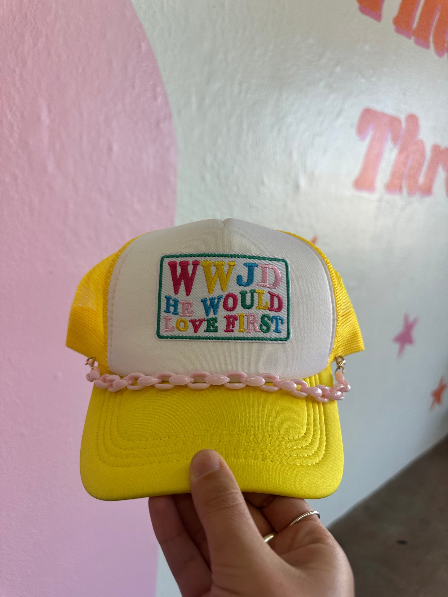 WWJD Trucker Hat