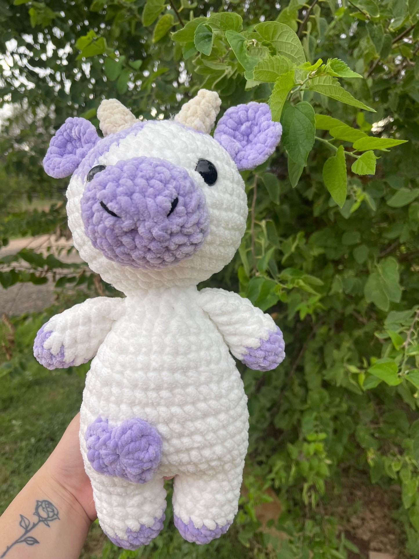 Crocheted Cow