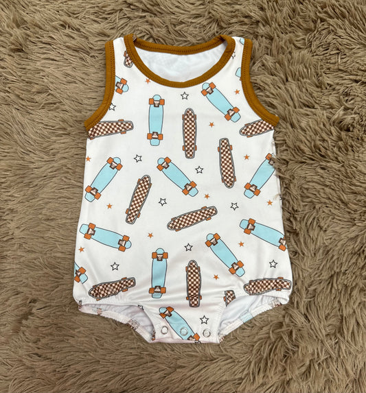 Little Dude Bubble Romper/Tank Top